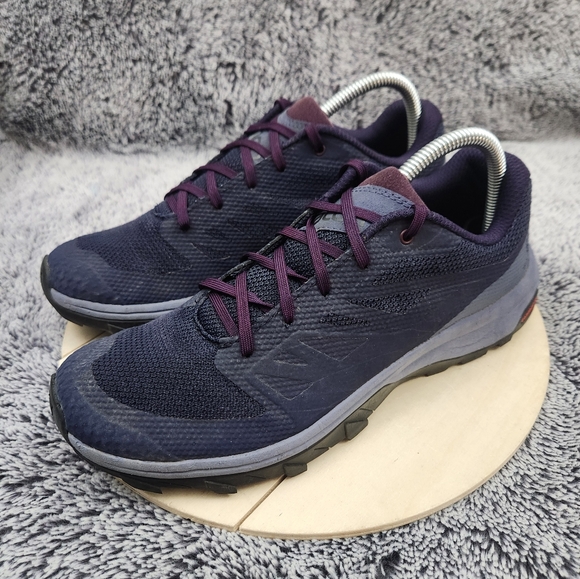 Salomon Outline Gore-Tex Hiking Shoes Purple Women's Size 8.5 - Picture 4 of 9